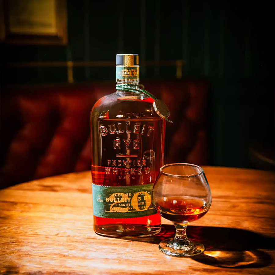 Bulleit 20 Year Aged Cask Strength Rye Whiskey