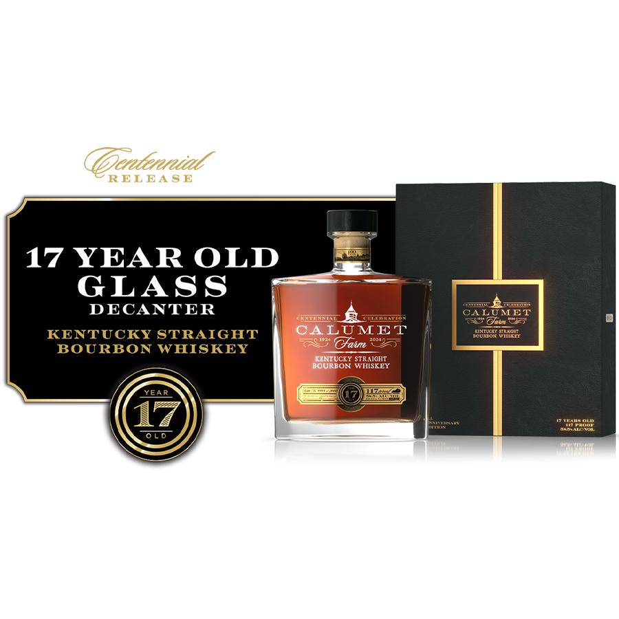 Calumet Farm 17 Year Decanter Straight Bourbon