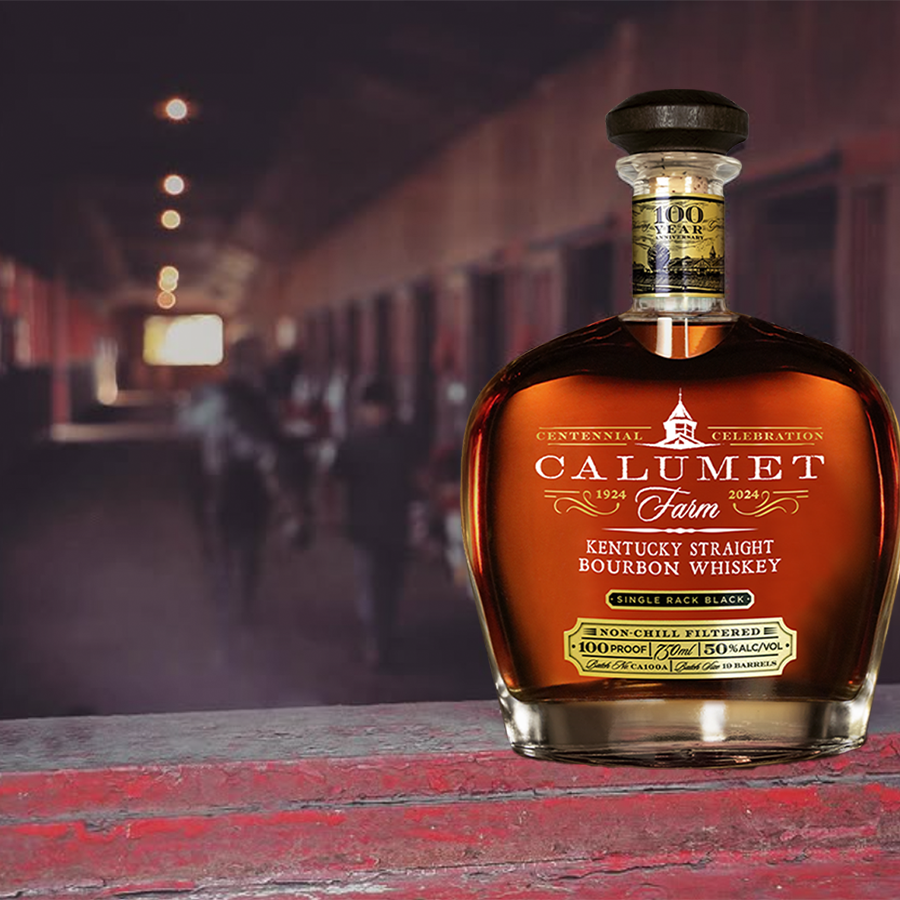 Calumet Farm Origin Bottle 100th Anniversary Release Straight Bourbon