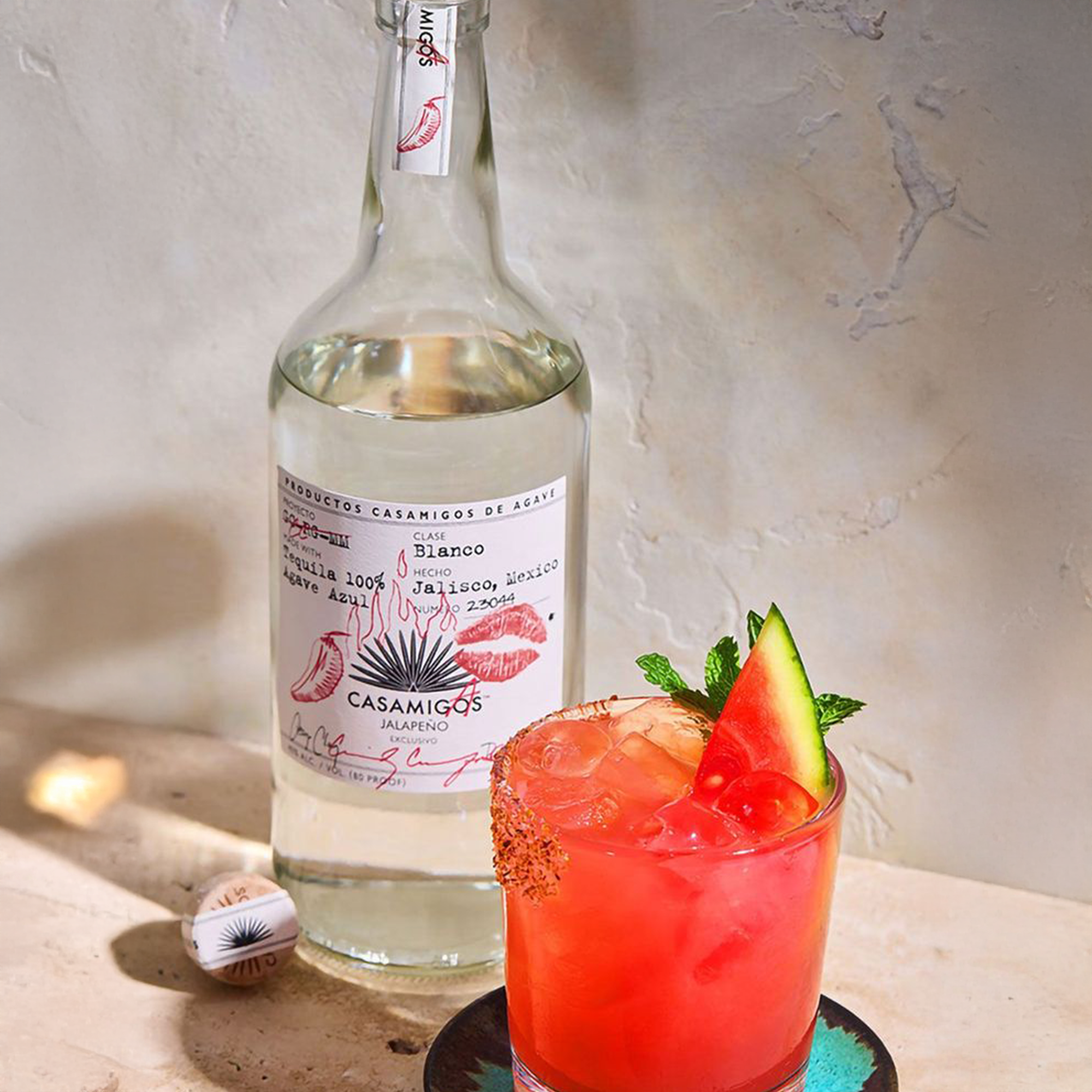 Casamigos Jalapeño Blanco Tequila 1L