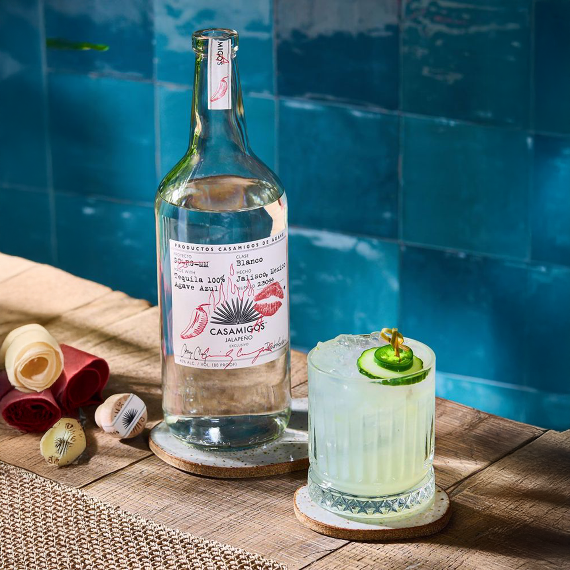 Casamigos Jalapeño Blanco Tequila 1L