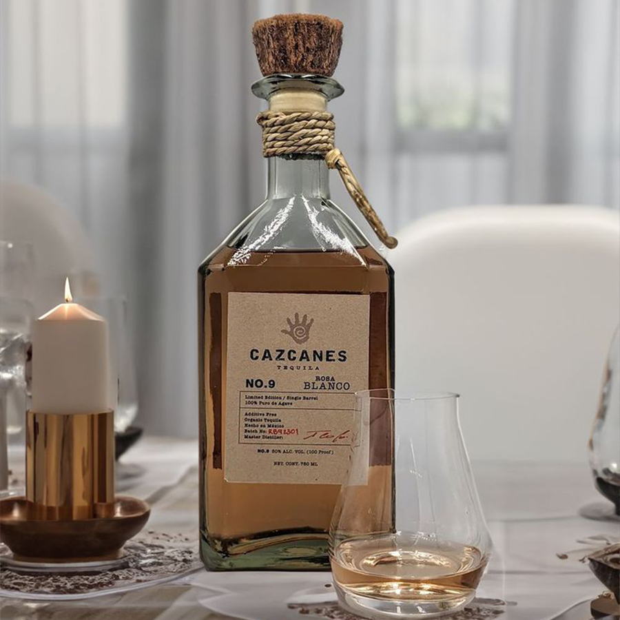 Cazcanes No. 9 Rosa Blanco Tequila