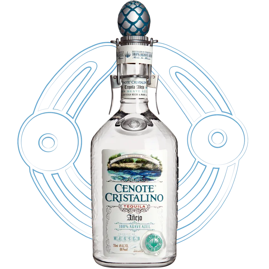 Cenote Cristalino Añejo Tequila