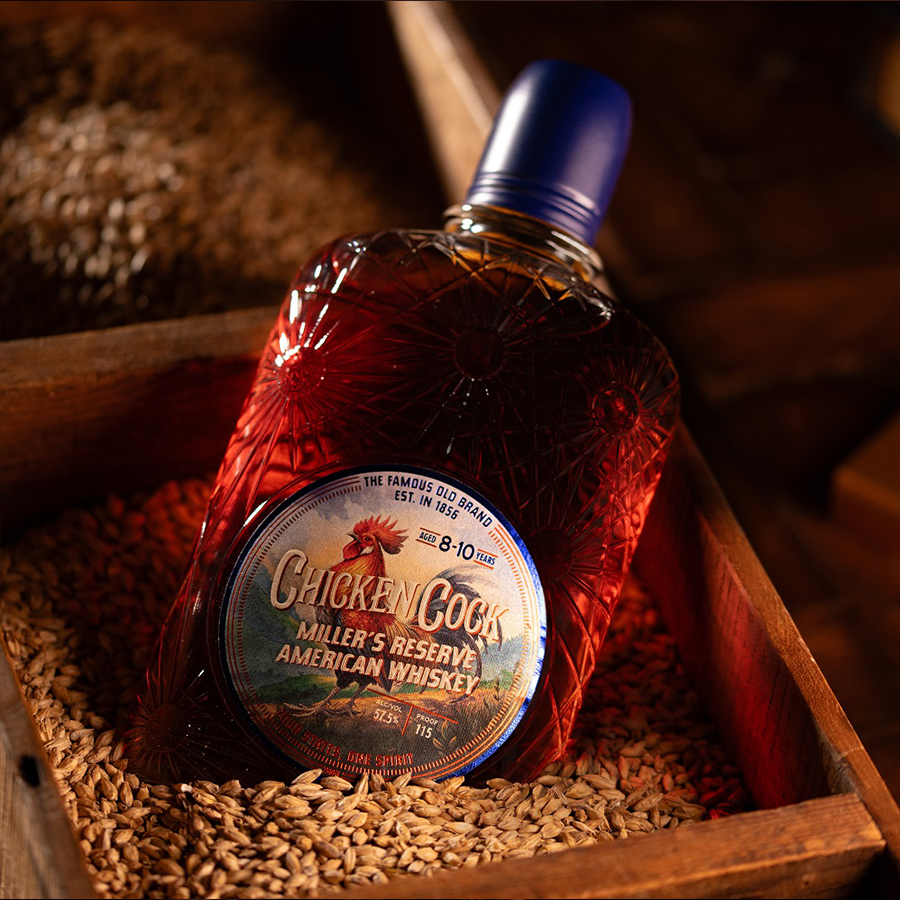 Chicken Cock Millers Reserve Whiskey