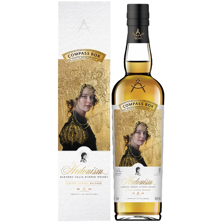 Compass Box Hedonism 2024 Blended Grain Scotch 700ml