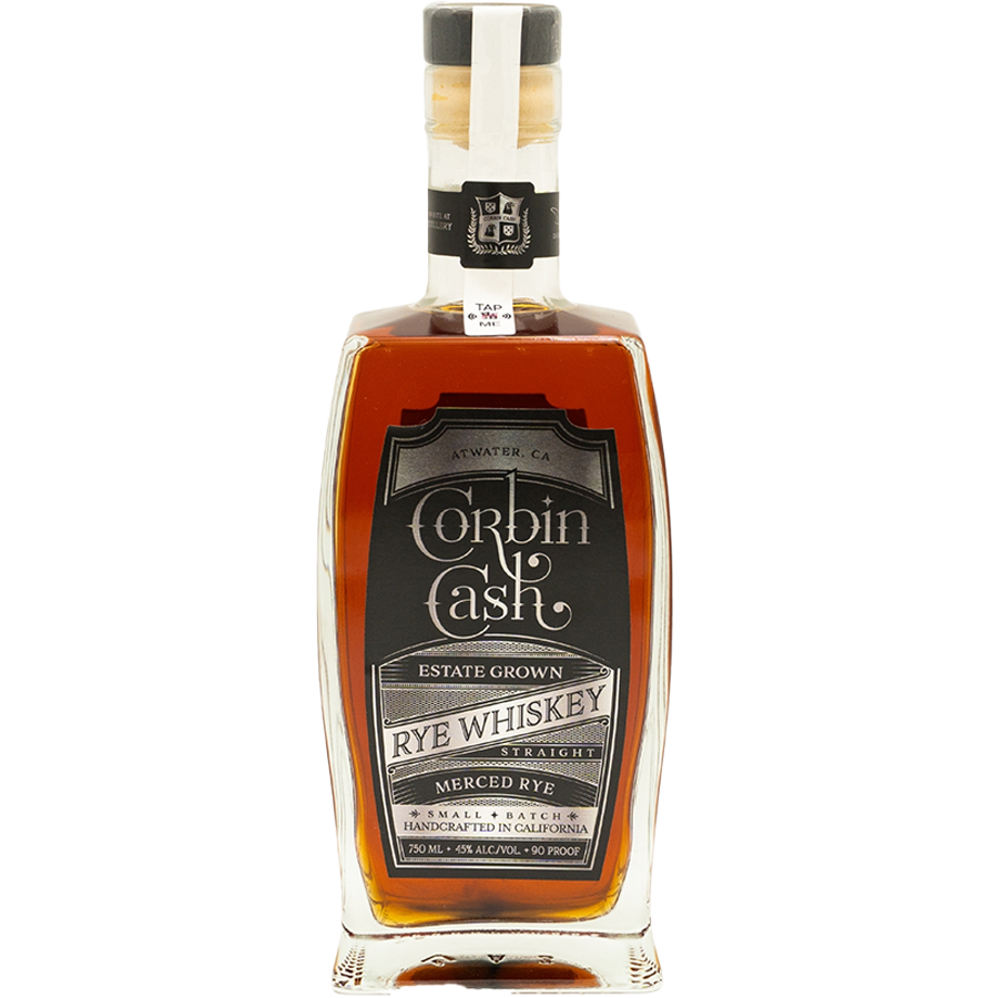Corbin Cash Merced Rye Whiskey