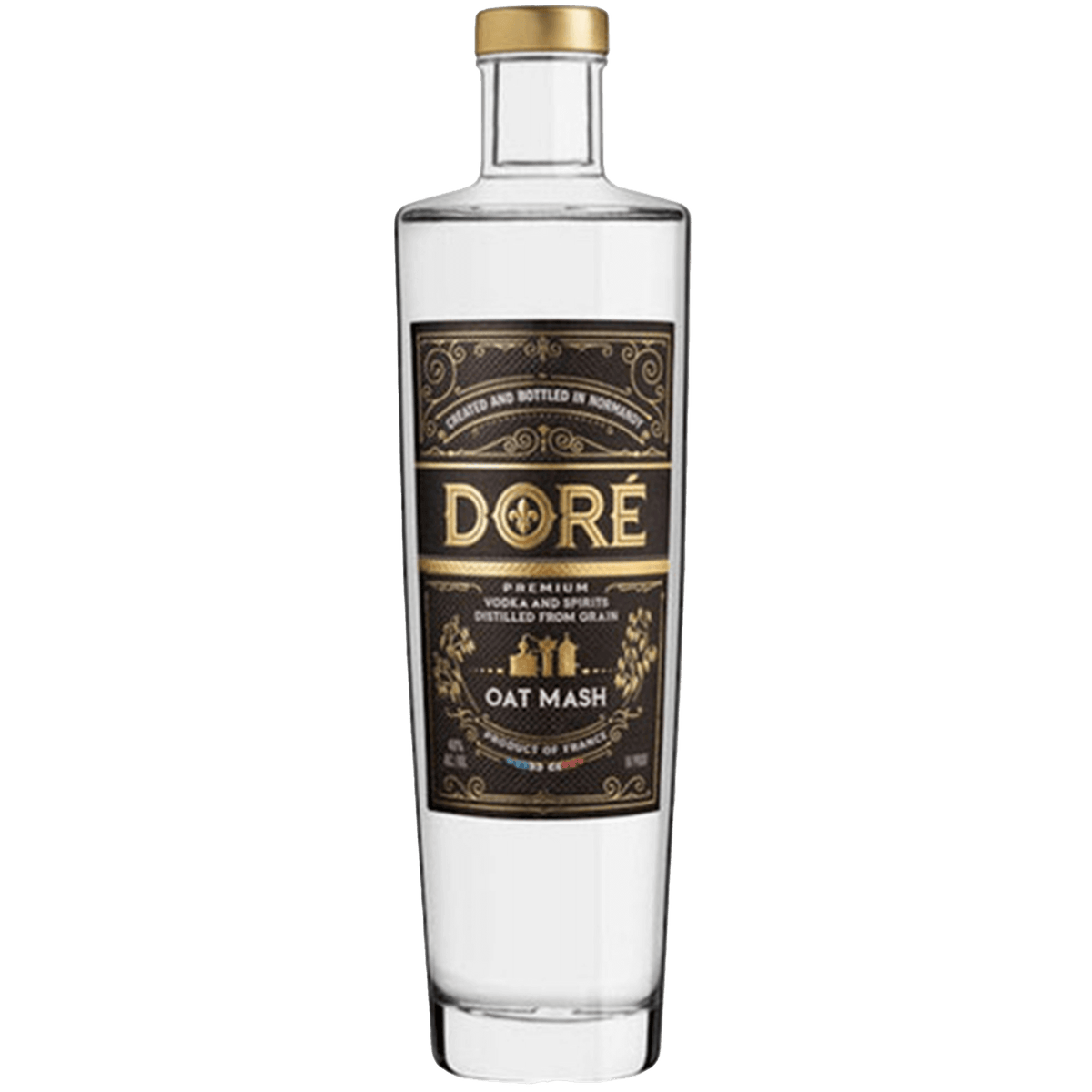 DORE Oat Mash Vodka 700ml bottle showcasing premium distilled spirit from oats.