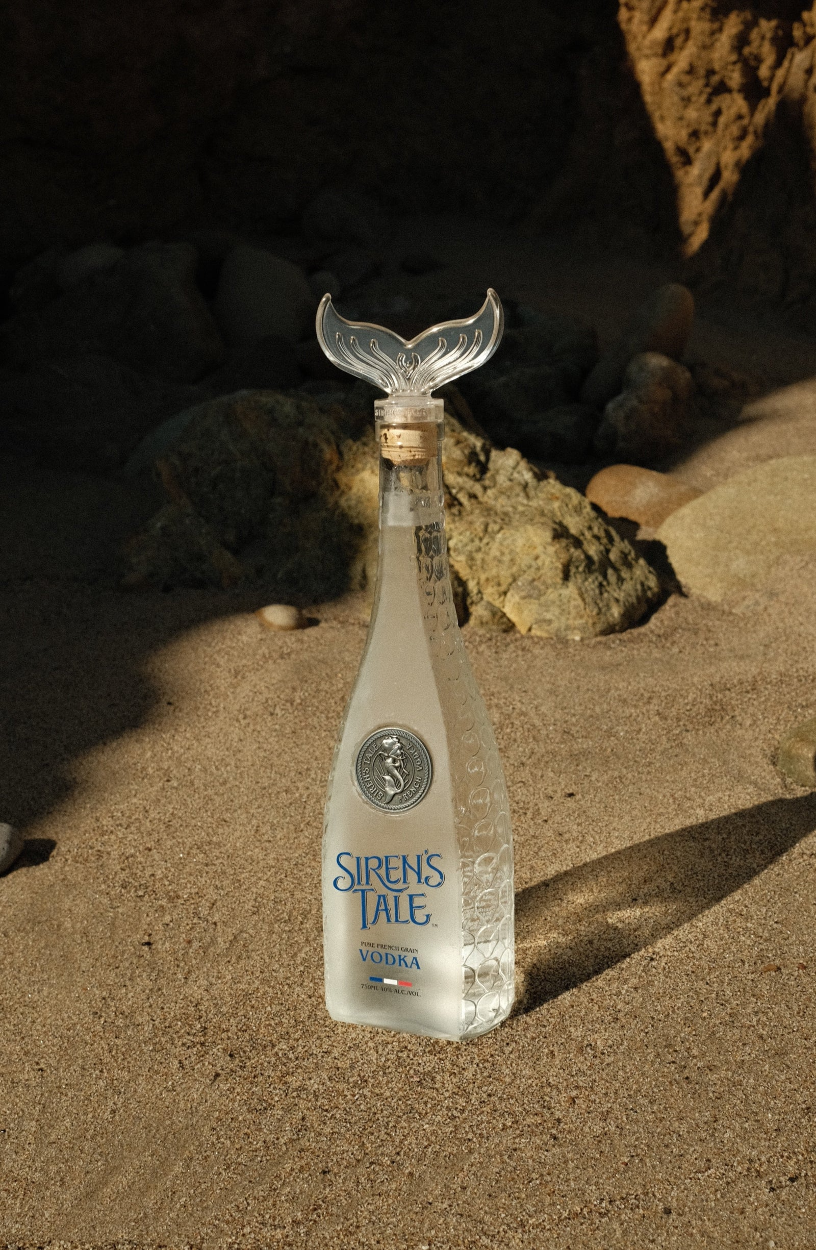 Siren's Tale French Vodka Limited Edition Tail Bottle