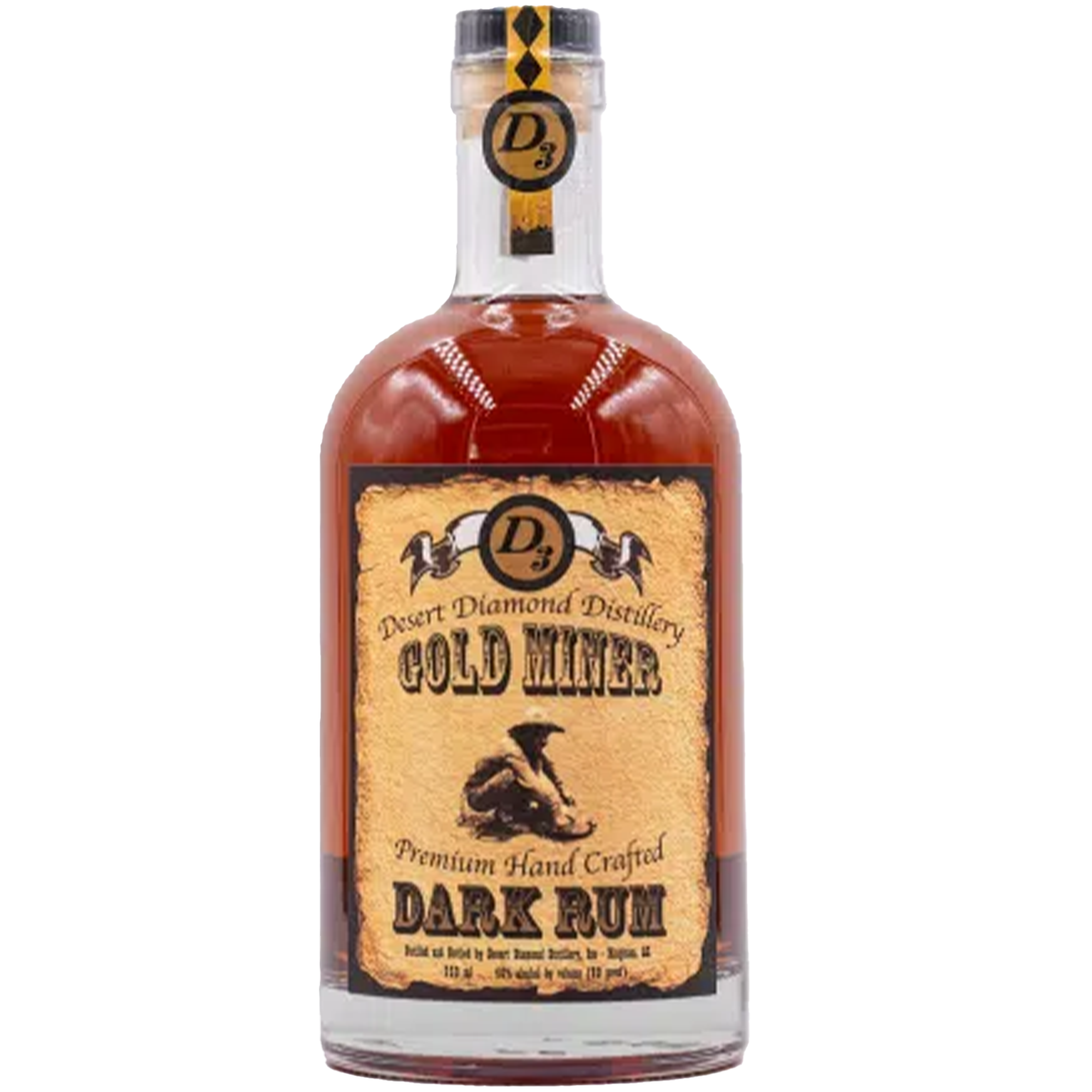 Desert Diamond Gold Miner Dark Rum