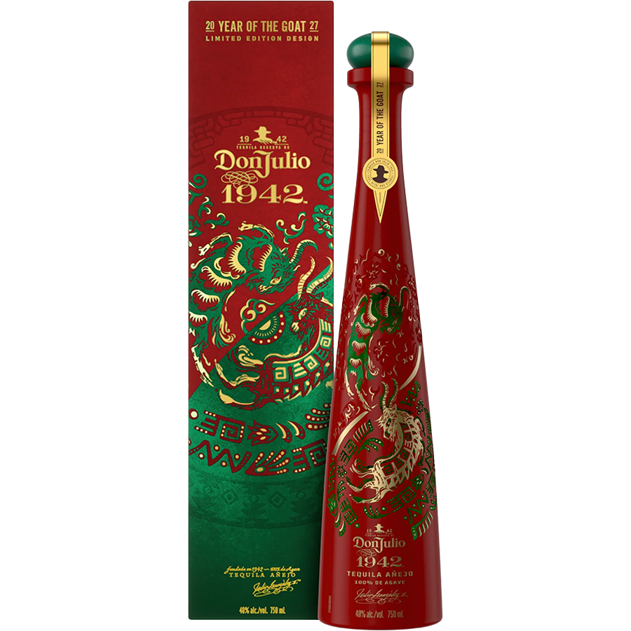 Don Julio 1942 Year of the Goat Lunar New Year Añejo Tequila