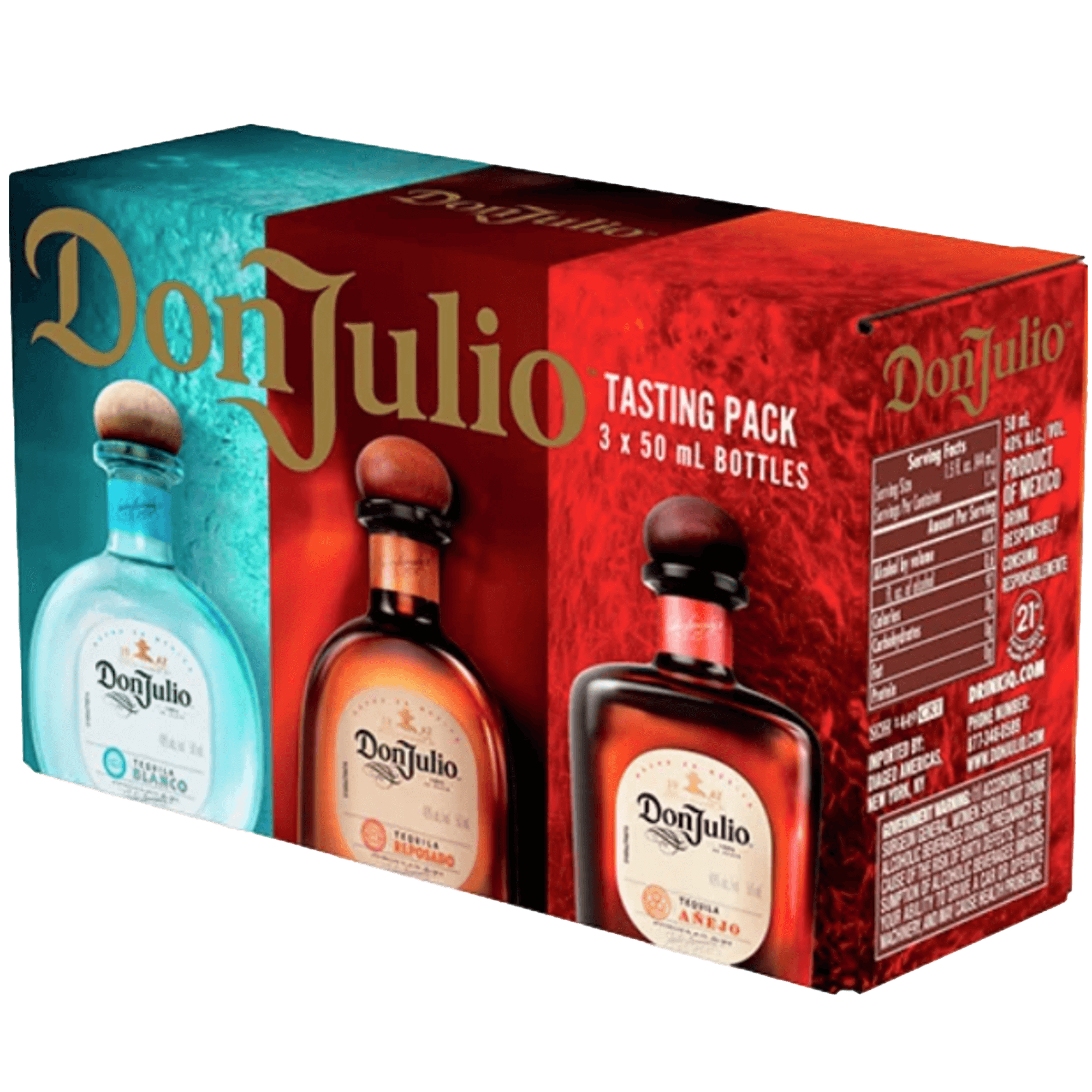 Don Julio Tasting Pack Tequila 50ml Gift Set