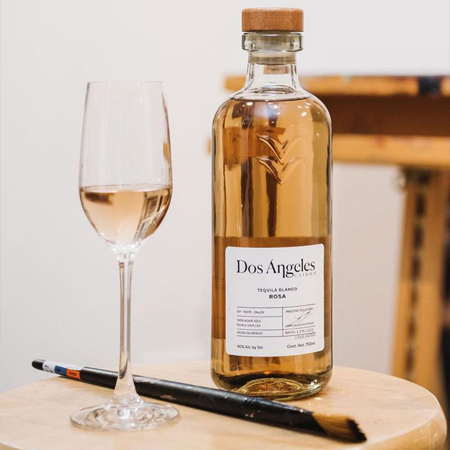 Dos Angeles Caidos Rosa Blanco Tequila