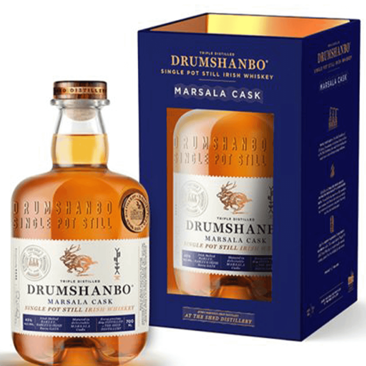 Drumshanbo Single Pot Still Irish Whiskey Marsala Cask