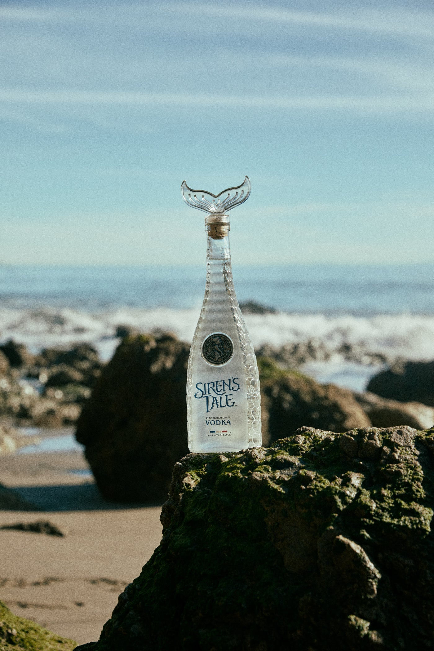 Siren's Tale French Vodka Limited Edition Tail Bottle