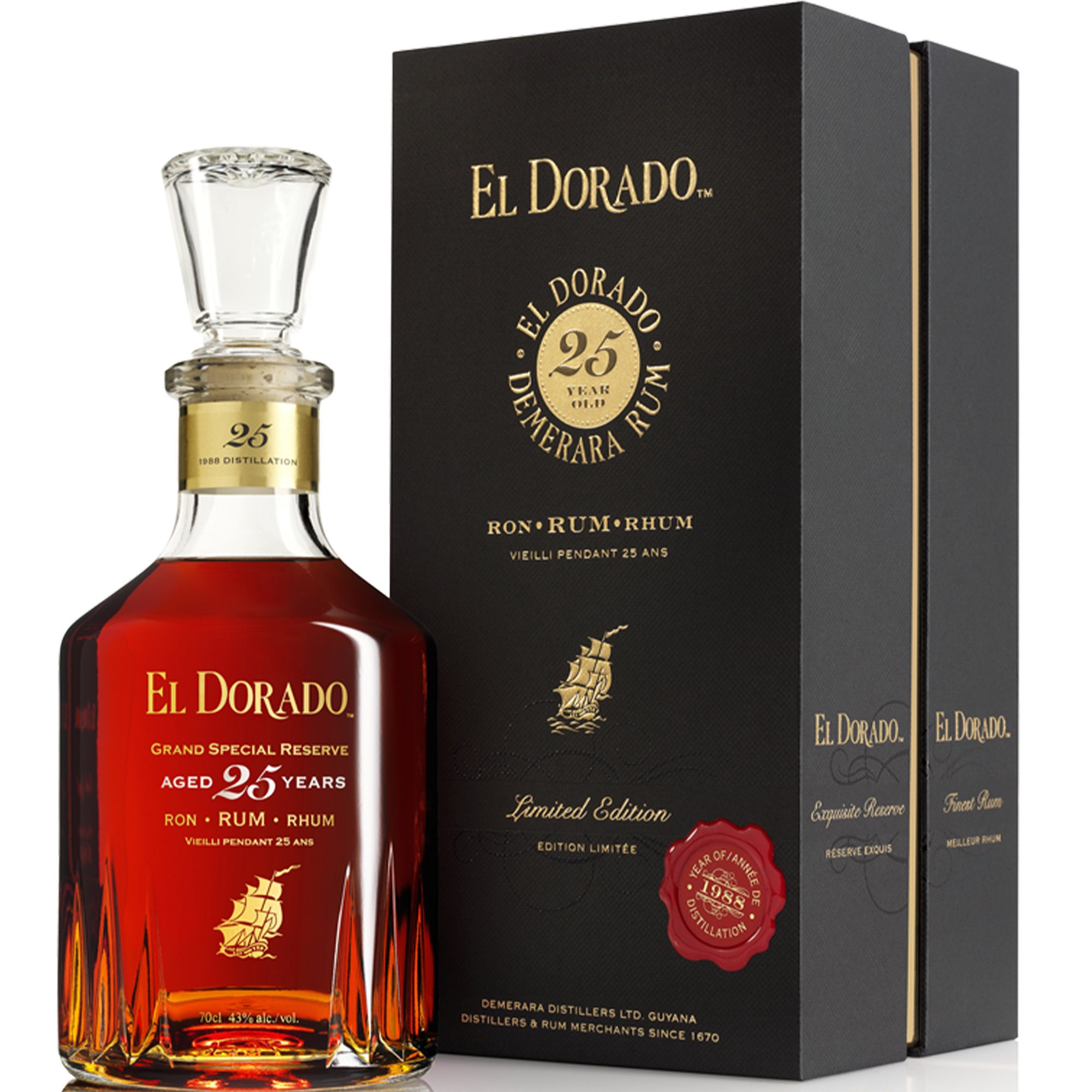 El Dorado 25 Year Grand Special Reserve Rum