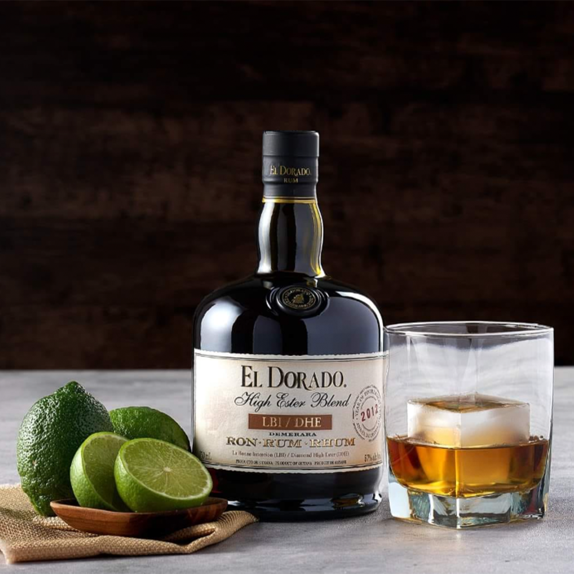 El Dorado High Ester Blend LBI DHE Rum 2012