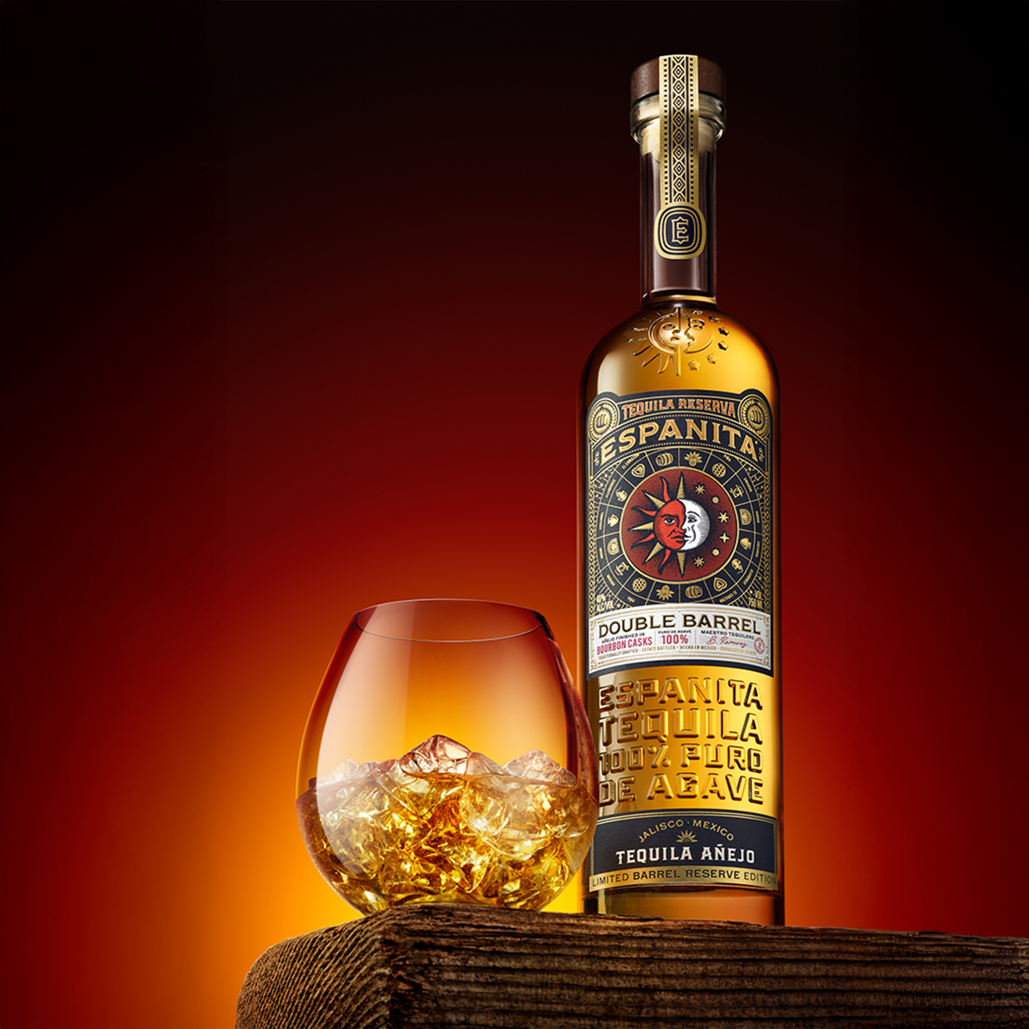 Espanita Double Barrel Añejo Tequila