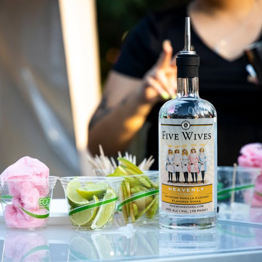 Five Wives Heavenly Vanilla Custard Vodka
