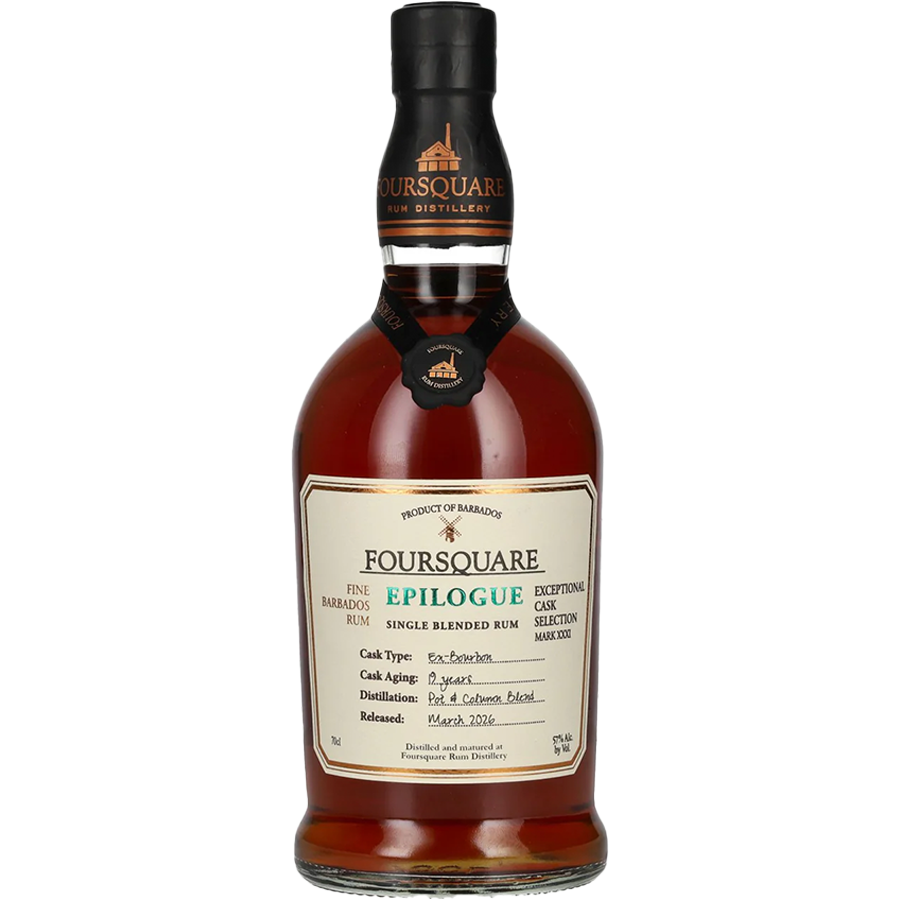 Foursquare Exceptional Cask Selection Mark XXXI Epilogue 2026 Rum