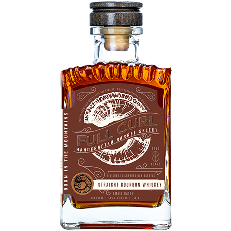 Full Curl 8 Year Straight Bourbon Whiskey