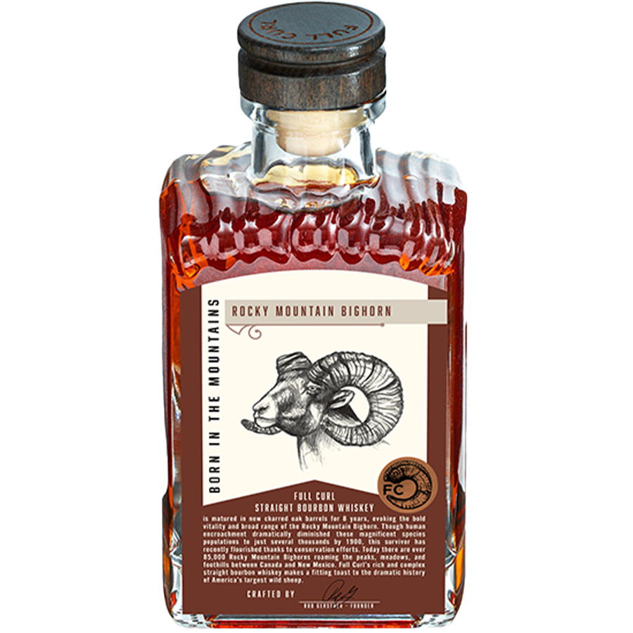 Full Curl 8 Year Straight Bourbon Whiskey