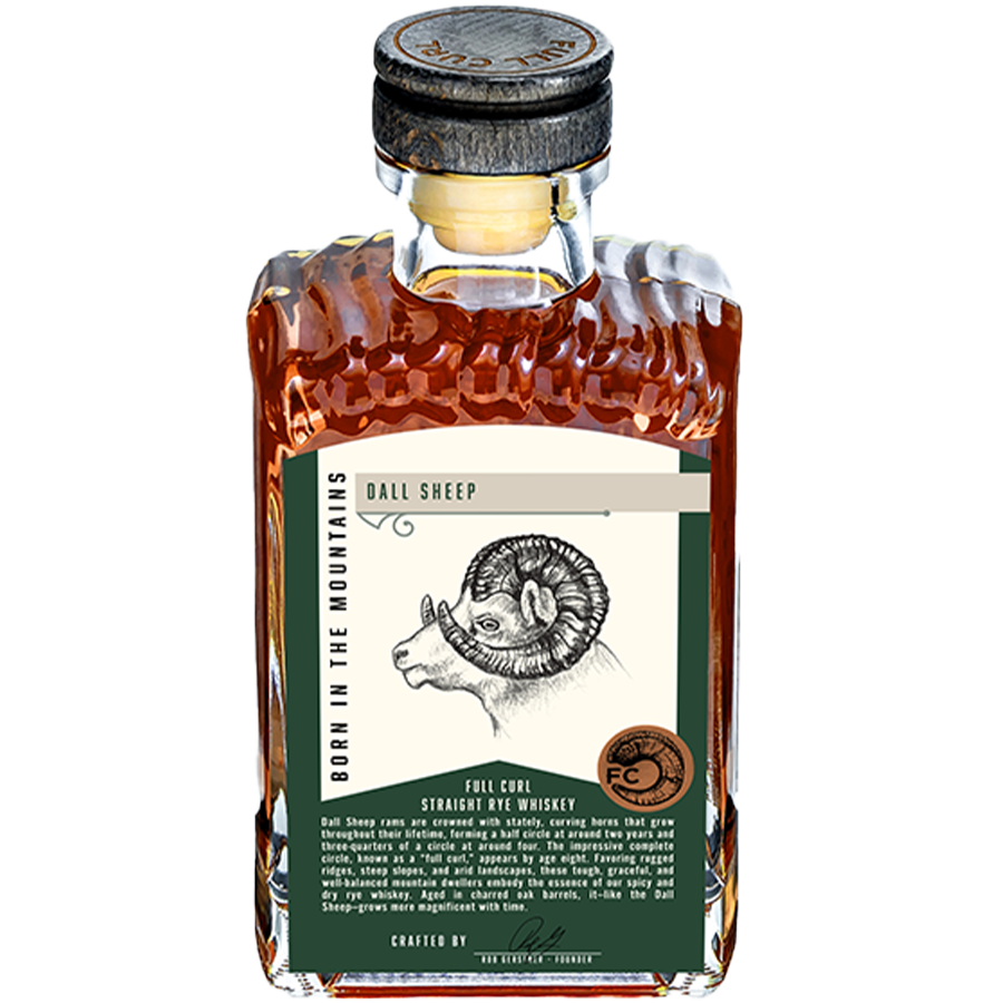Full Curl 8 Year Straight Rye Whiskey