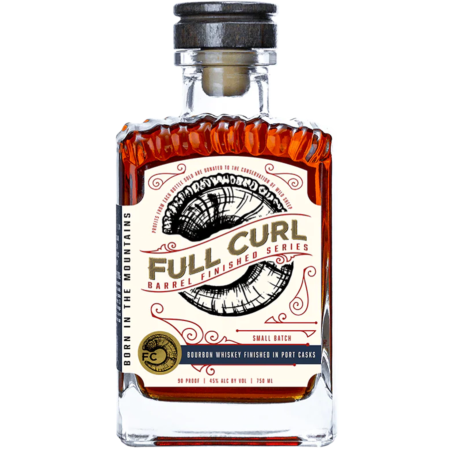 Full Curl Bourbon Whiskey Finished in Port Cask