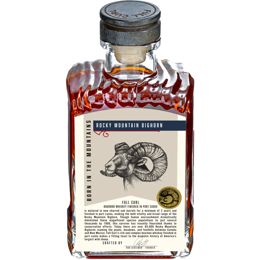 Full Curl Bourbon Whiskey Finished in Port Cask