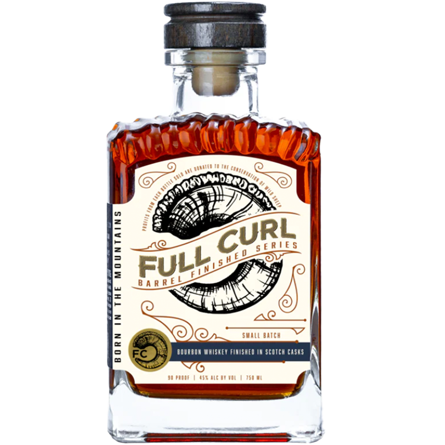 Full Curl Bourbon Whiskey Finished in Scotch Cask