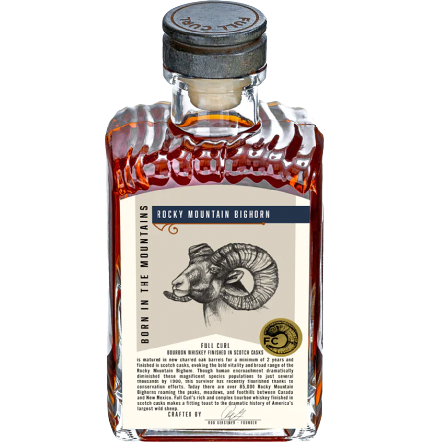 Full Curl Bourbon Whiskey Finished in Scotch Cask