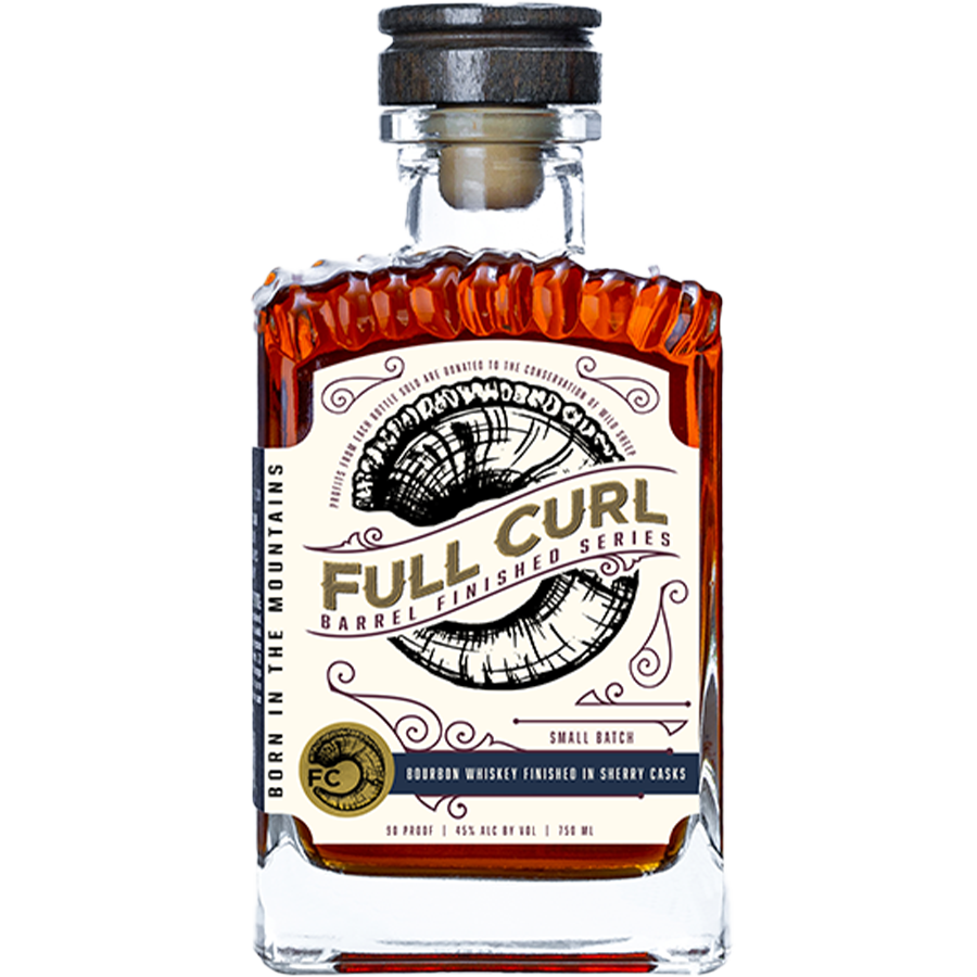 Full Curl Bourbon Whiskey Finished in Sherry Cask