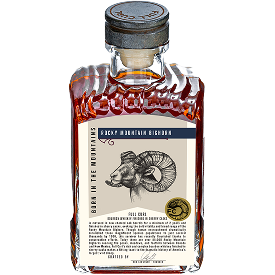 Full Curl Bourbon Whiskey Finished in Sherry Cask