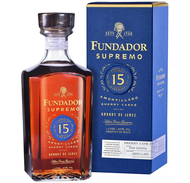 Fundador Supremo 15 Year Spanish Brandy
