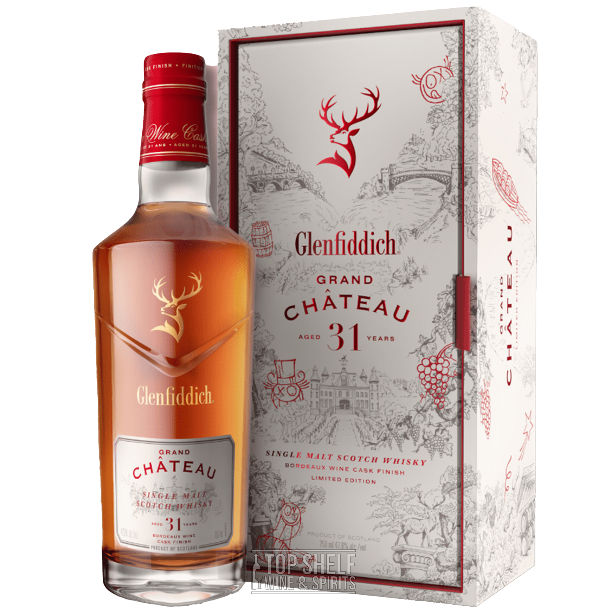 Glenfiddich Grand Château 31 Year Single Malt Scotch