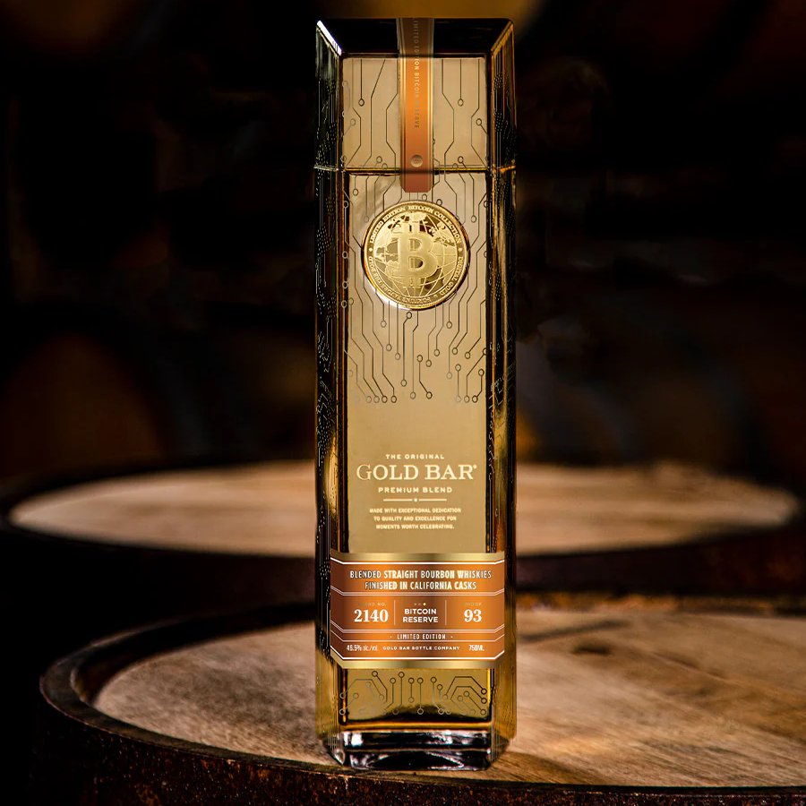 Gold Bar Bitcoin Reserve Whiskey
