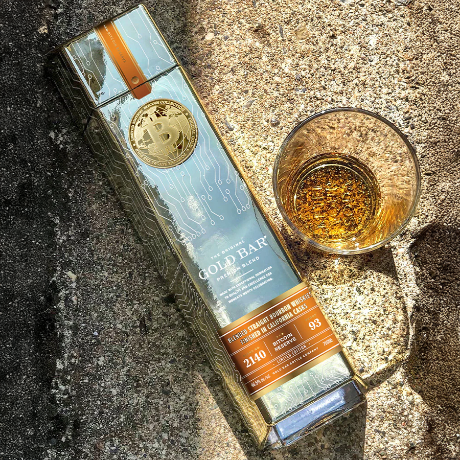 Gold Bar Bitcoin Reserve Whiskey