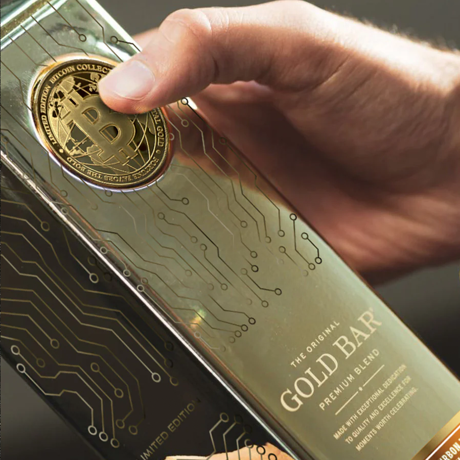 Gold Bar Bitcoin Reserve Whiskey