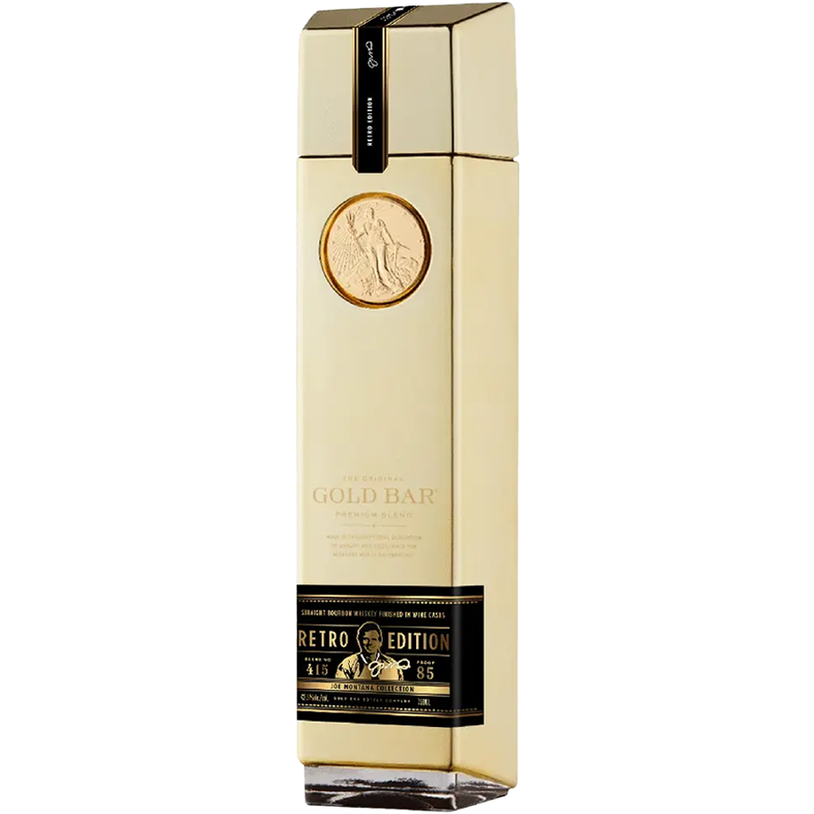 Gold Bar Joe Montana Retro Edition Whiskey