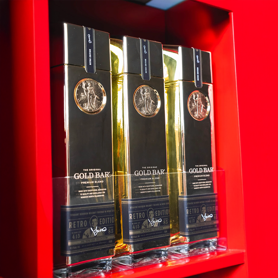 Gold Bar Joe Montana Retro Edition Whiskey