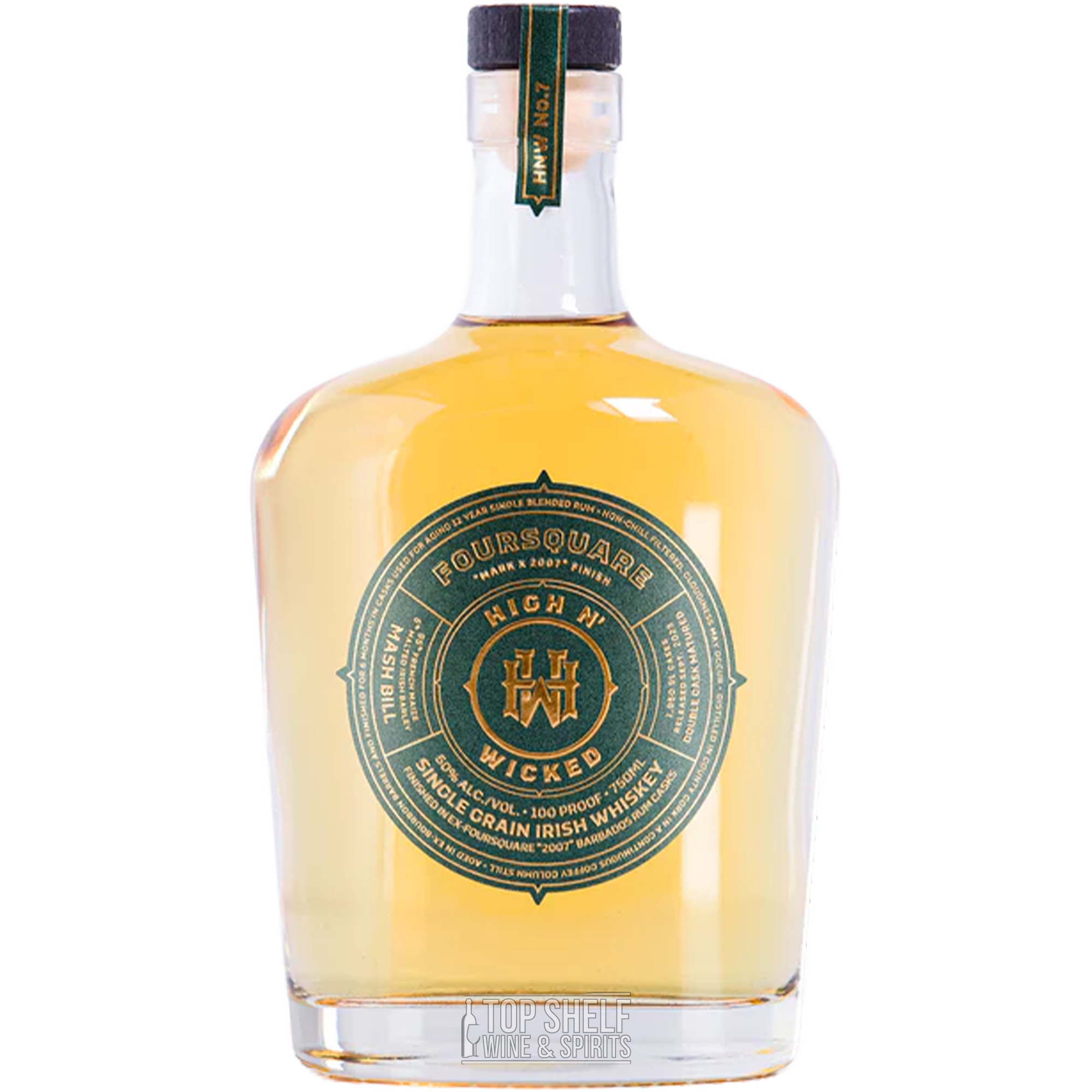 High N' Wicked No. 7 Foursquare Single Grain Irish Whiskey