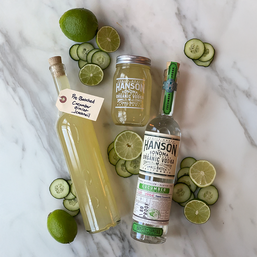 Hanson of Sonoma Organic Cucumber Vodka