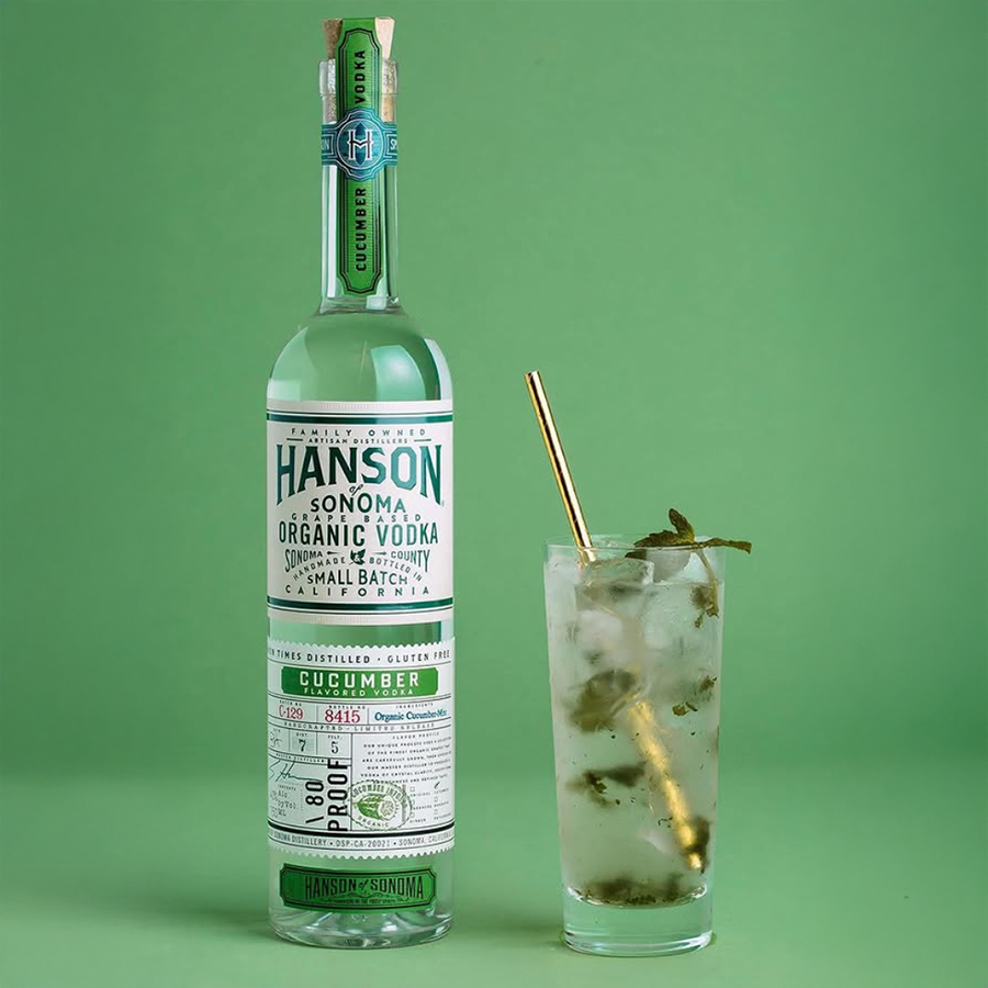 Hanson of Sonoma Organic Cucumber Vodka