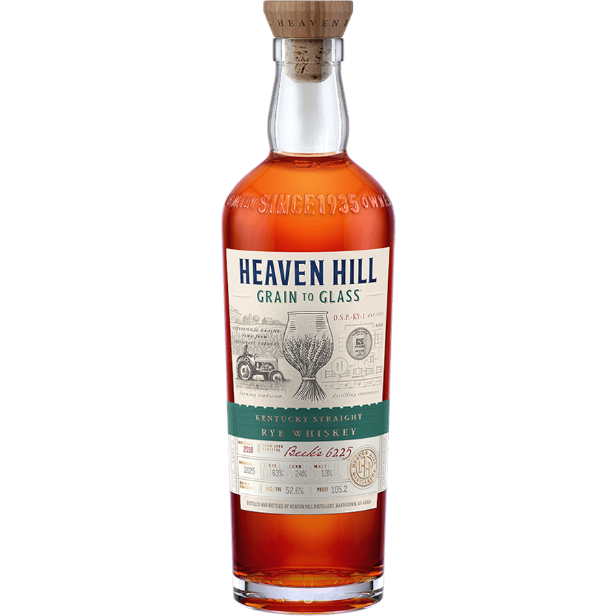 Heaven Hill Grain to Glass 2nd Edition Straight Rye Whiskey 700ml