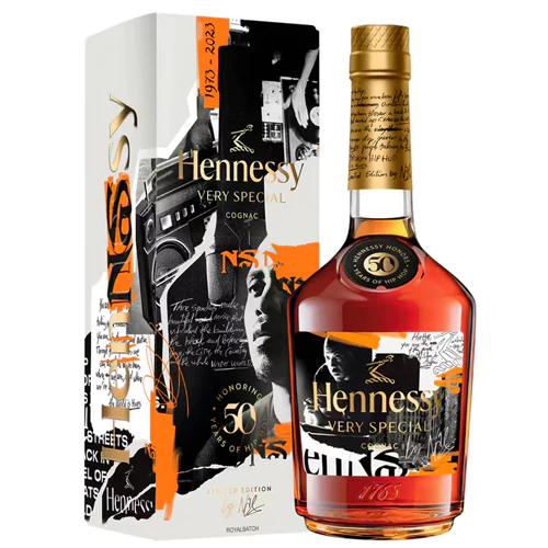 ヘネシー VERY SPECIAL COGNAC 50th by NAS Hennessy V.S. x Nas Hip Hop 50th Anniversary | 750mL