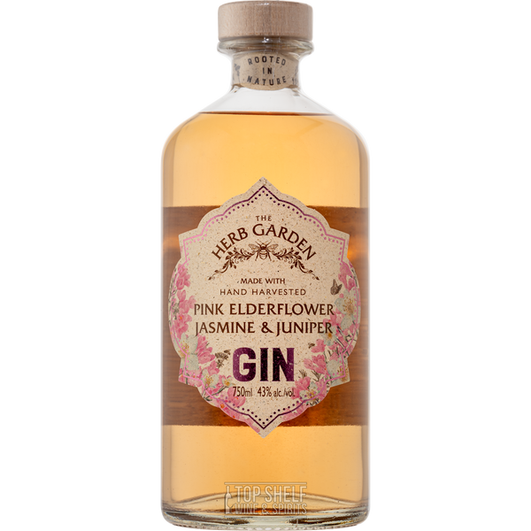 The Herb Garden Pink Elderflower & Jasmine Gin | Delivery & Gifting