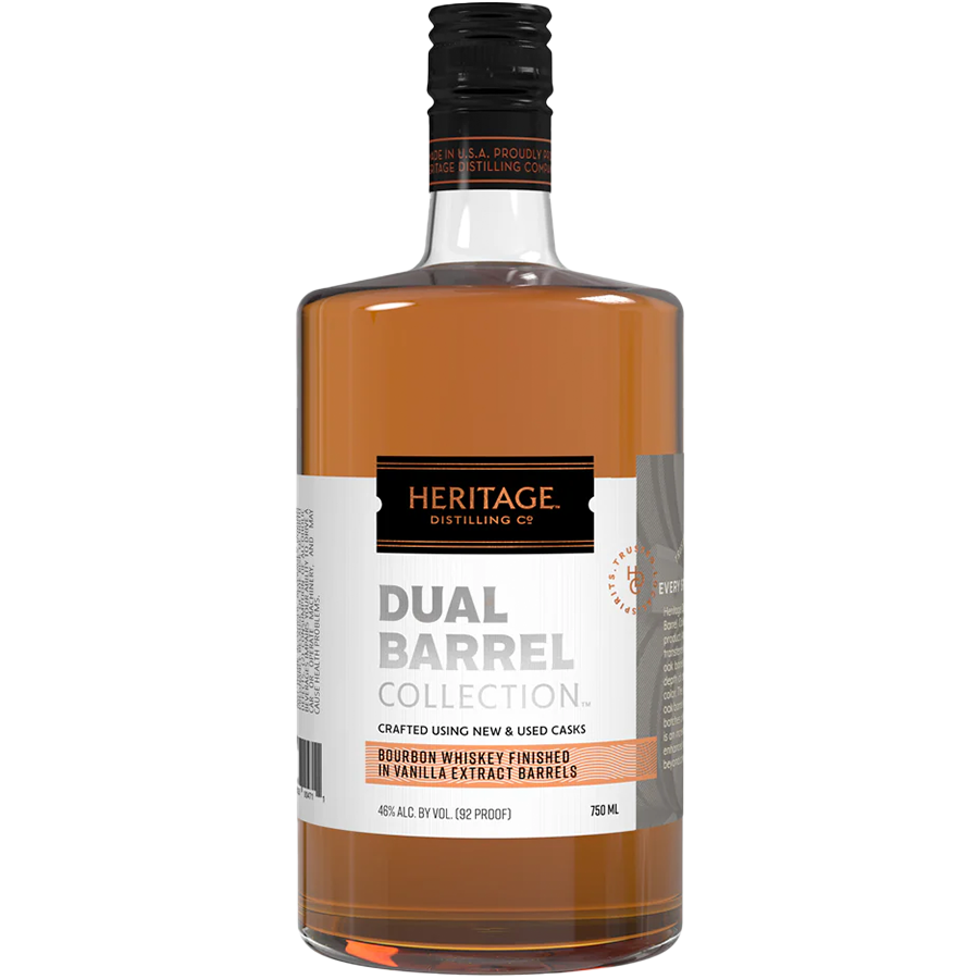 Heritage Distilling Dual Barrel Vanilla Bourbon