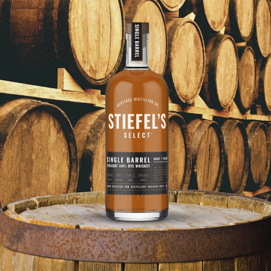Heritage Stiefel's Select Single Barrel Straight Rye