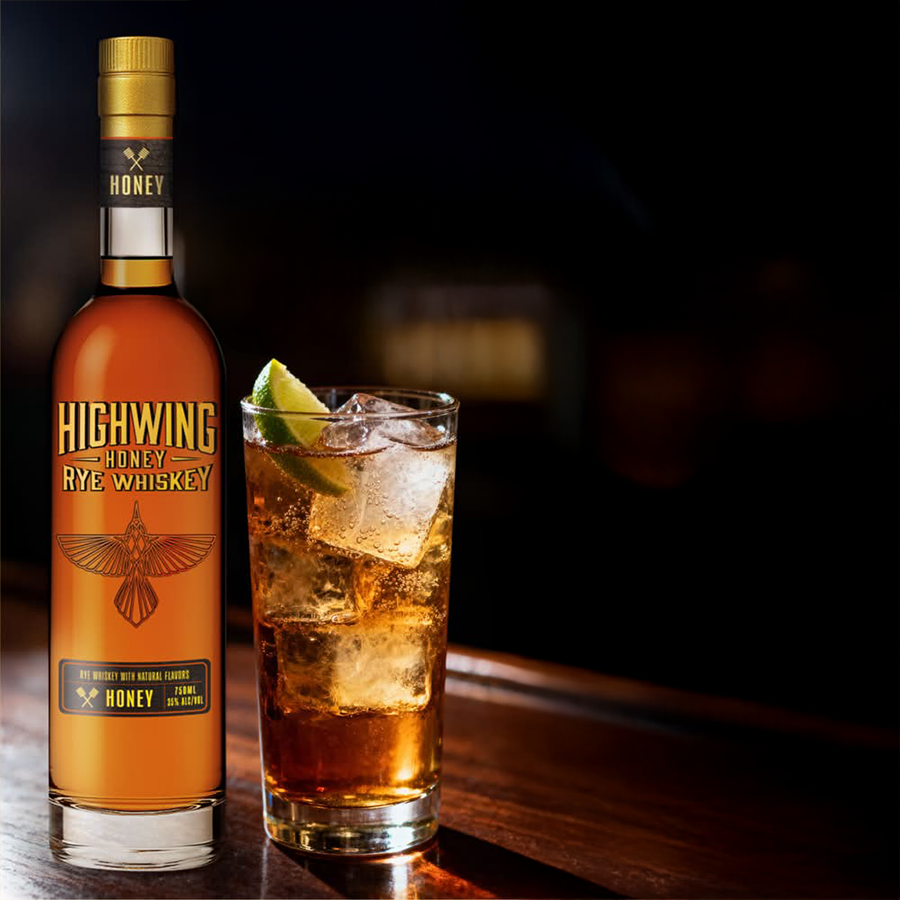 Highwing Honey Rye Whiskey
