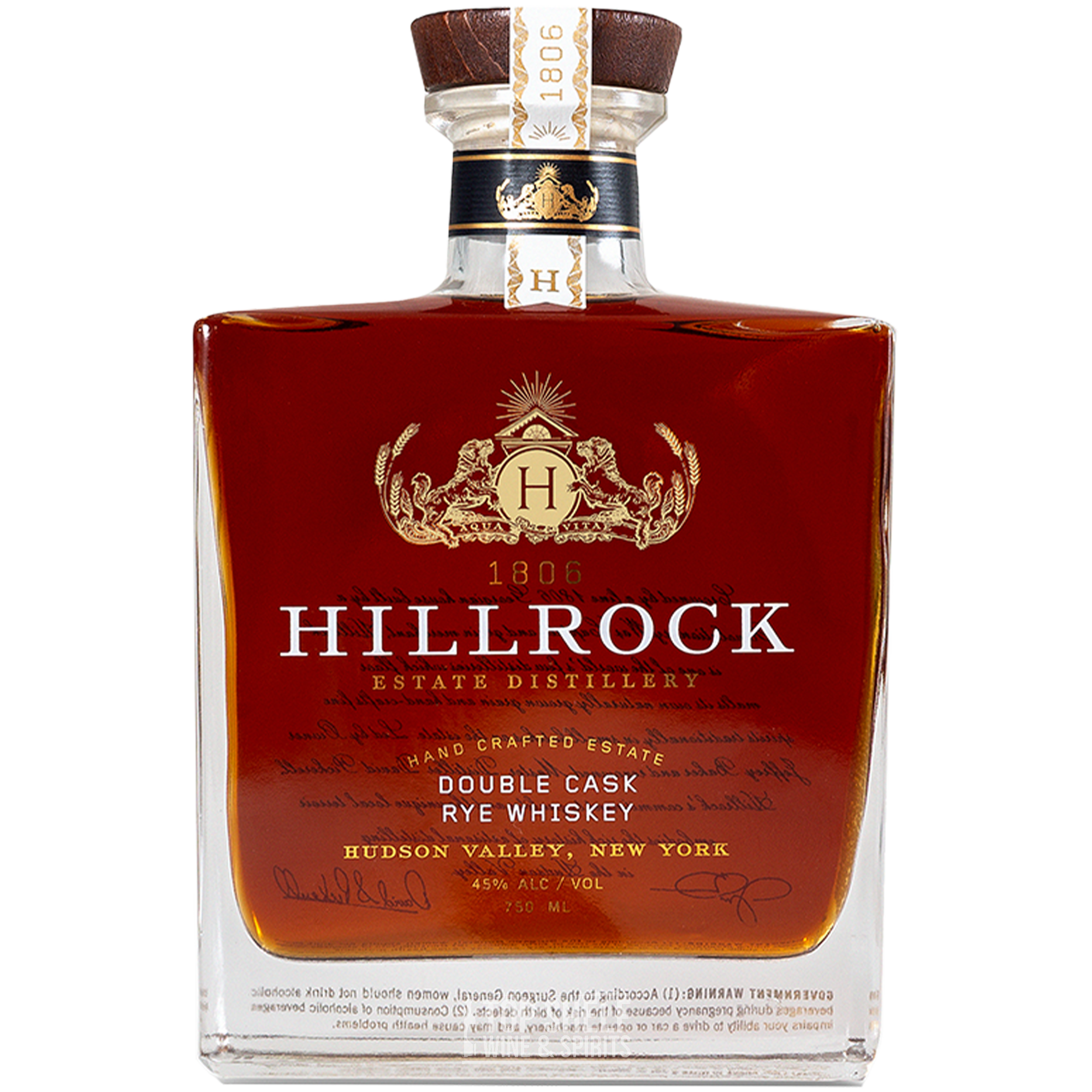 Hillrock Sauternes Double Cask Rye Whiskey