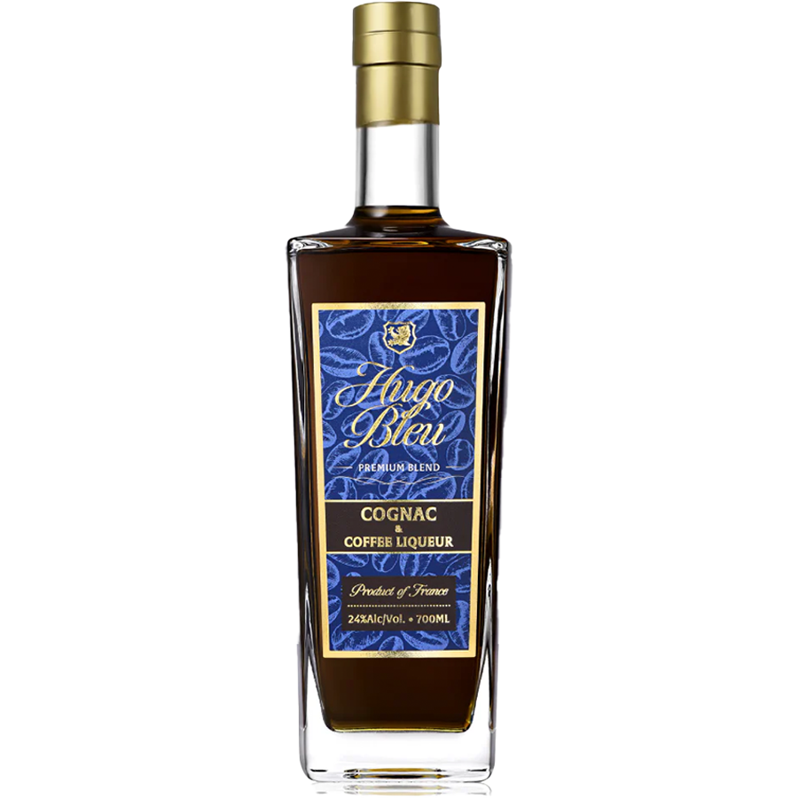 Hugo Bleu Cognac & Coffee Liqueur 700ml